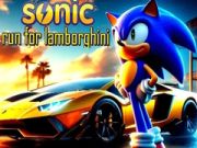 Hra Sonic Běží pro Lamborghini Hra Sonic Běží pro Lamborghini