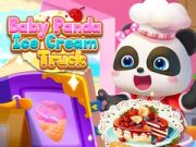 Hra Nákladní auto na zmrzlinu Baby Panda