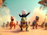 Hra Stickman: Aréna Dinosaurů