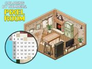Hra Malování podle čísel: Pixelové pokoje