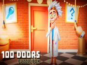 Hra Puzzle: 100 dveří