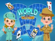 Hra Světový solitaire tři vrcholy