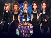 Hra Celebrity ve stylu wenses Addams