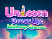 Hra Oblékání jednorožec: make-up hry