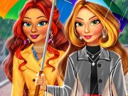 Hra Super Girls: Moje oblečení na deštivý den