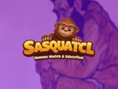 Hra Memory Matching a vzdělávání: Sasquatch