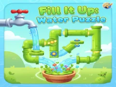 Hra Fill It Up: Vodní puzzle