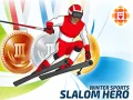 Hra Zimní sporty: Hrdina slalomu