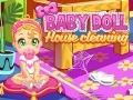 Hra Úklid v domě pro panenky