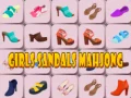 Hra Dívčí Sandály Mahjong