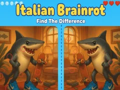 Hra Italian Brainrot: Poznejte rozdíly Hra Italian Brainrot: Poznejte rozdíly