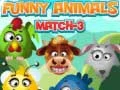 Hra Vtipná Zvířata Match 3 Hra Vtipná Zvířata Match 3