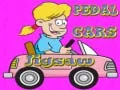Hra Hádanka s pedálovými auty Hra Hádanka s pedálovými auty