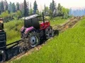 Hra Simulátor vlaku taženého traktorem s reálnými řetězy
