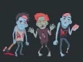 Hra Malování Zombie a Kostlivců Hra Malování Zombie a Kostlivců