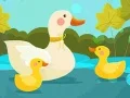 Hra Matka Kachna a Kachňata: Puzzle Hra Matka Kachna a Kachňata: Puzzle