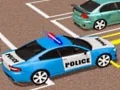 Hra Moderní parkování policejních aut 3D