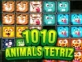 Hra 1010 Zvířata Tetris