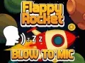 Hra Flappy Raketka S Foukaním