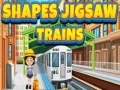 Hra Puzzle vlaků se tvary Hra Puzzle vlaků se tvary