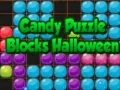 Hra Halloween Candy Puzzle Bloky