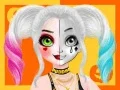 Hra Tutorial líčení půl tváře princezny na Halloween