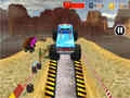 Hra Monster Truck Těžké Kaskadérské Závody