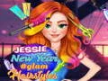 Hra Jessie Nový Rok #Glamour Účesy Hra Jessie Nový Rok #Glamour Účesy