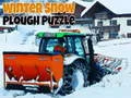 Hra Zimní sněhový pluh puzzle