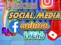 Hra Princezna Trend Módy Sociálních Médií