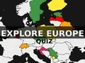 Hra Kvíz o umístění evropských zemí