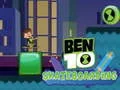 Hra Ben 10 Skateboarding