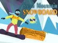 Hra Sněžná hora snowboard