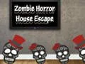 Hra Únik z domu zombie hrůzy