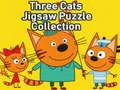 Hra Kolekce Hádankových Puzzle Tři Kočky Hra Kolekce Hádankových Puzzle Tři Kočky