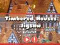 Hra Puzzle s dřevěnými domy Hra Puzzle s dřevěnými domy