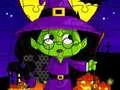 Hra Halloweenské skládačky o půlnoci