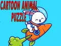 Hra Puzzle s kreslenými zvířaty Hra Puzzle s kreslenými zvířaty