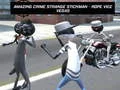 Hra Úžasný zločin: Podivný stickman lano Vice Vegas