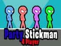 Hra Party Stickman 4 Hráčů