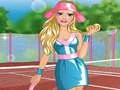 Hra Tennisové Šaty Barbie