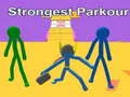 Hra Nejsilnější parkour Hra Nejsilnější parkour