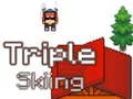 Hra Trojité Lyžování 2D