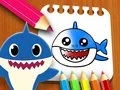Hra Omalovánka Baby Shark