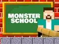 Hra Škola monster: Horské dráhy a parkour Hra Škola monster: Horské dráhy a parkour