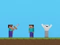 Hra Nubik proti armádě Herobrina Hra Nubik proti armádě Herobrina
