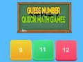 Hra Uhádni číslo Rychlé matematické hry