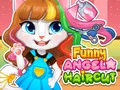 Hra Vtipný účes pro Angelu Hra Vtipný účes pro Angelu