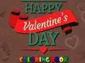 Hra Kniha na colorování Šťastného Valentýna