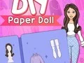 Hra DIY papírová panenka Hra DIY papírová panenka